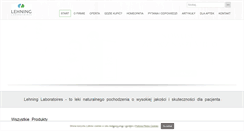 Desktop Screenshot of lehning.pl